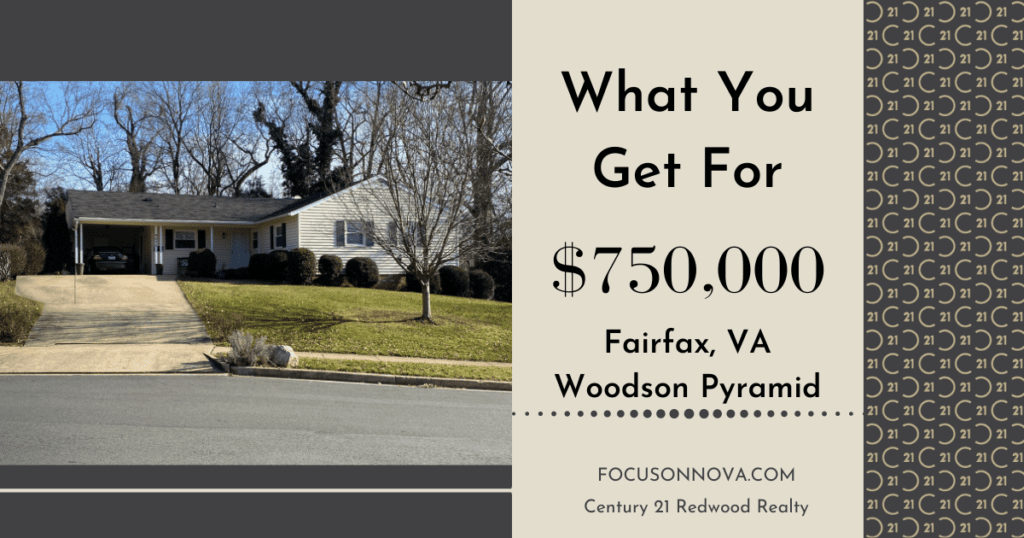What do you get for 750,000 in the WT Woodson, Springbrook Forest
