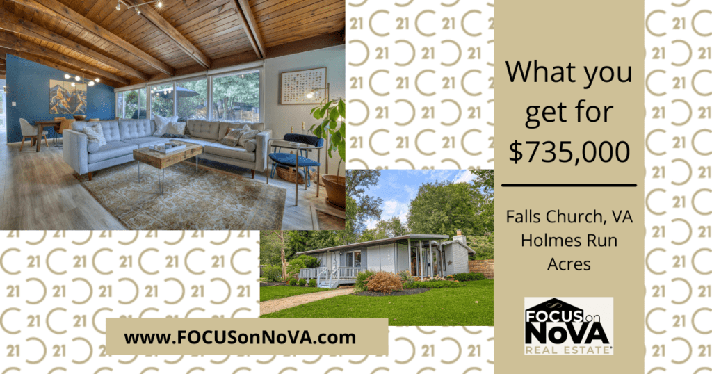 What you get for 735,000 in Holmes Run Acres, Falls Church Focus on