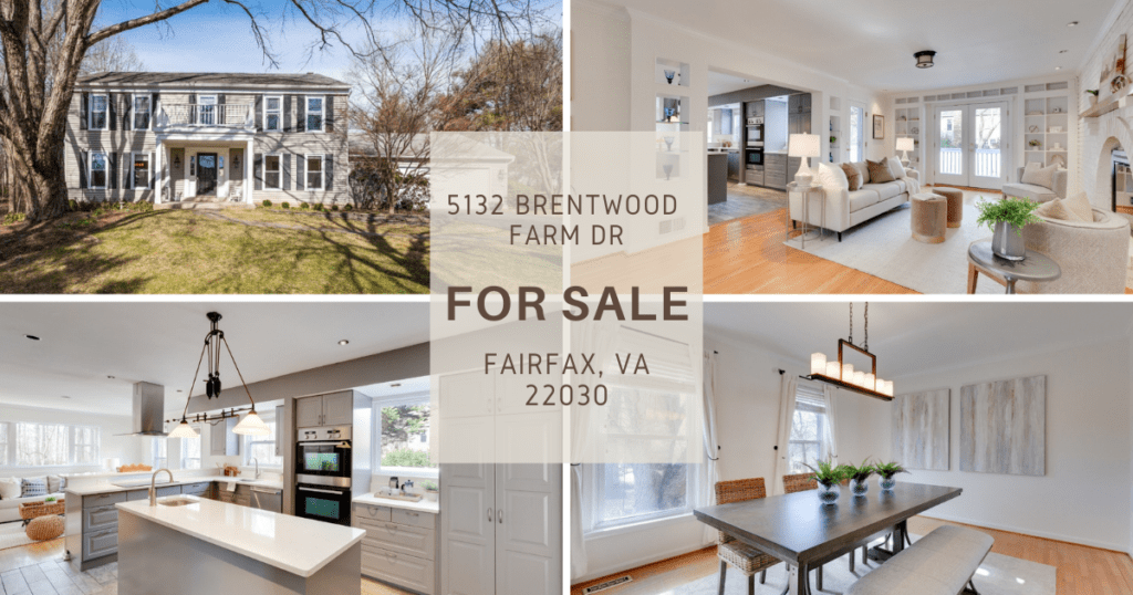 For Sale 5132 Brentwood Farm Dr. Fairfax, VA
