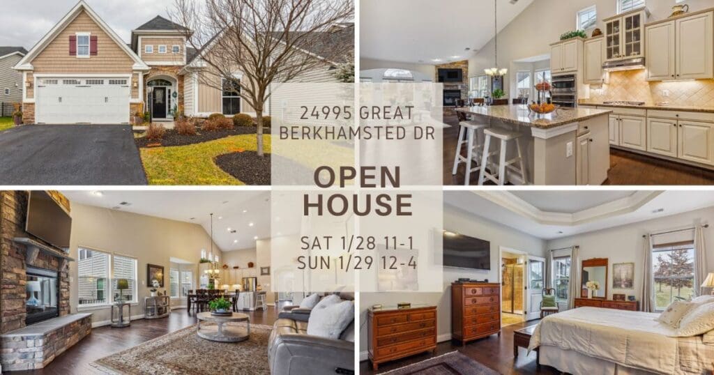 Open Houses Saturday & Sunday 24995 Great Berkhamsted Dr. Aldie, VA