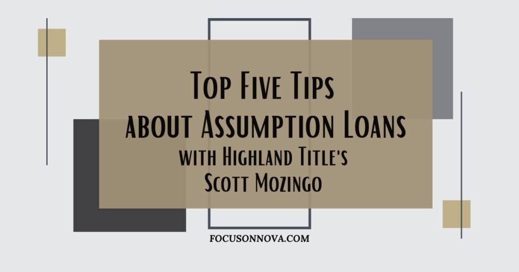 Assumption loan tips