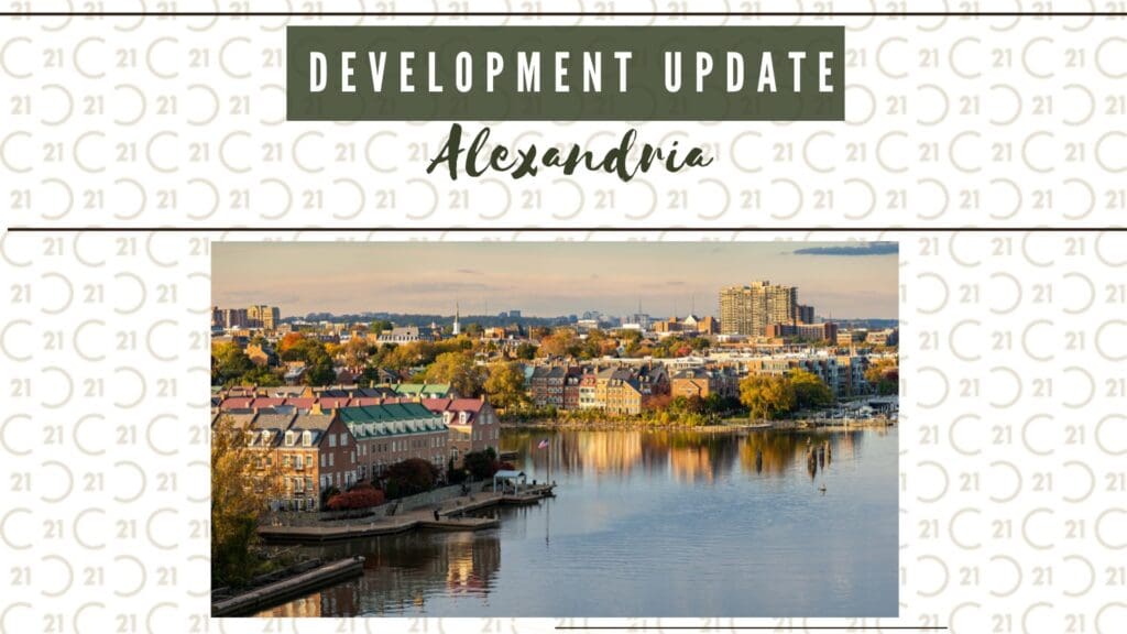 Alexandria Development Update Focus on NoVA Real Estate